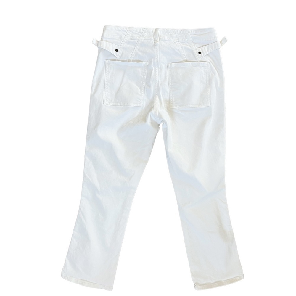 ANTHROPOLOGIE Utility Kick Flare Bootcut Crop Pants Size 27 - Picture 7 of 8